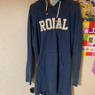 ロイヤル(roial)のロイアル　パーカーワンピ(ミニワンピース)