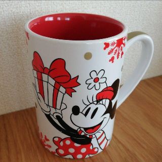 ディズニー(Disney)のDisney　ミニー マグカップ　クリスマス(グラス/カップ)