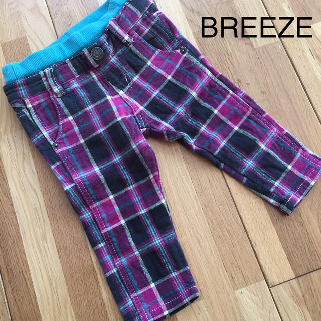 BREEZE(ブリーズ)のGO SPROUT チェックパンツ 80 キッズ/ベビー/マタニティのベビー服(~85cm)(パンツ)の商品写真