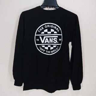 ヴァンズ(VANS)の【S】VANS バンズ/CHECKER CO.LS/長袖Tシャツ/黒(Tシャツ/カットソー(七分/長袖))