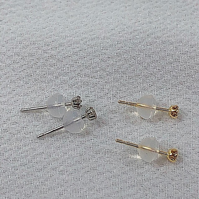 k18&pt900 ❣️ダイヤピアス レディースのアクセサリー(ピアス)の商品写真