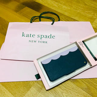 ケイトスペードニューヨーク(kate spade new york)の【新品 未使用】ケイトスペード  iPhone XS/Xスマホ ケース 手帳型(モバイルケース/カバー)