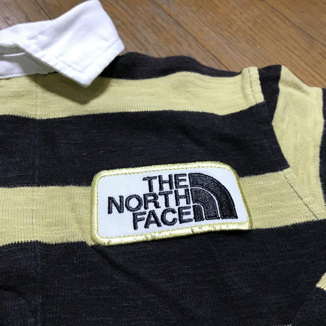 THE NORTH FACE(ザノースフェイス)のTHE NORTH FACE ラガーシャツ110cm キッズ/ベビー/マタニティのキッズ服男の子用(90cm~)(Tシャツ/カットソー)の商品写真