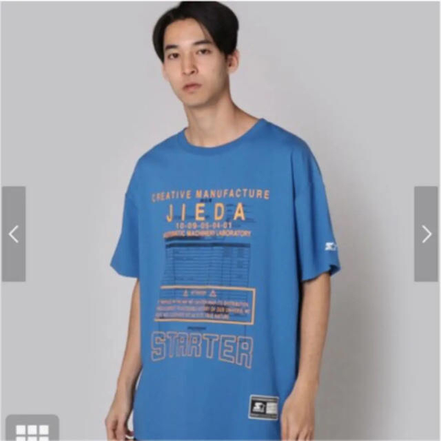 Jieda(ジエダ)の【JieDa×STARTER/ジエダ×スターター】納品書ロゴTEE メンズのトップス(Tシャツ/カットソー(半袖/袖なし))の商品写真