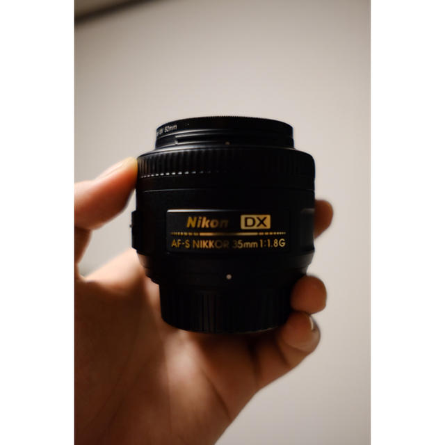 Nikon(ニコン)の☆極美品☆ Nikon DX AF-S NIKKOR 35mm 1:1.8G スマホ/家電/カメラのカメラ(レンズ(単焦点))の商品写真