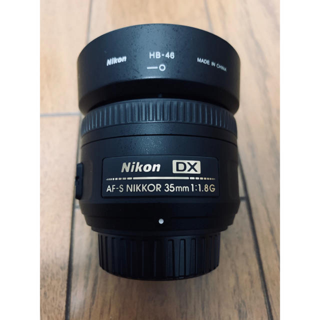 Nikon(ニコン)の☆極美品☆ Nikon DX AF-S NIKKOR 35mm 1:1.8G スマホ/家電/カメラのカメラ(レンズ(単焦点))の商品写真