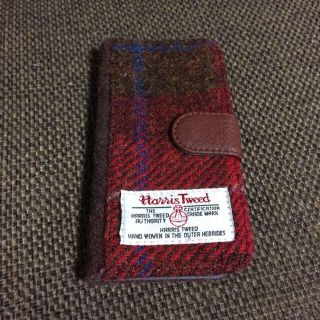 ハリスツイード(Harris Tweed)のハリスツイード＆しまむら♡(モバイルケース/カバー)