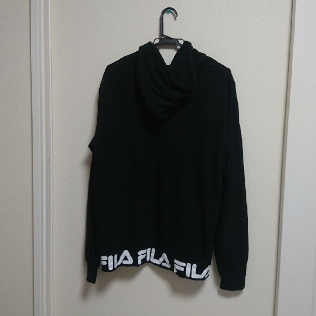 FILA(フィラ)のルルたん様専用 FILA レディース パーカー 黒 LL レディースのトップス(パーカー)の商品写真