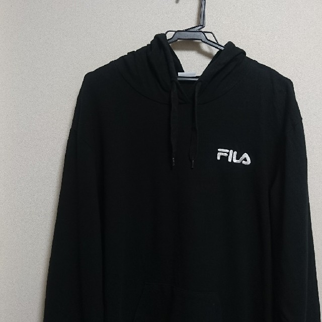 FILA(フィラ)のルルたん様専用 FILA レディース パーカー 黒 LL レディースのトップス(パーカー)の商品写真