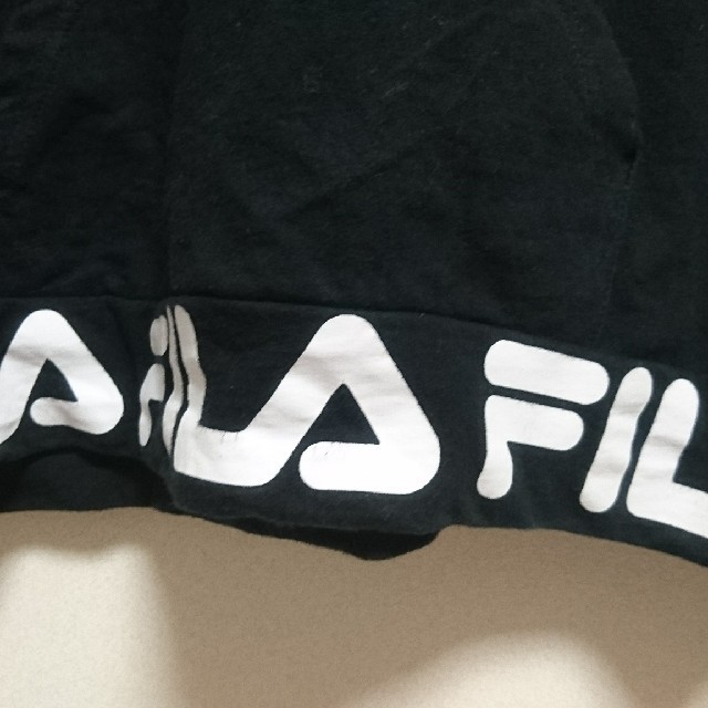 FILA(フィラ)のルルたん様専用 FILA レディース パーカー 黒 LL レディースのトップス(パーカー)の商品写真