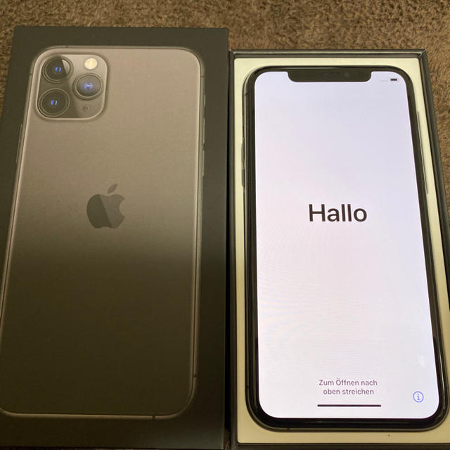 Apple - iPhone 11 pro 256GB 国内版SIMフリー　スペースグレイ