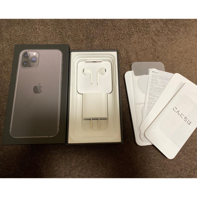 iPhone 11 pro 256GB 国内版SIMフリー スペースグレイ iPhone 11 pro 256GB 国内版SIMフリー スペースグレイ