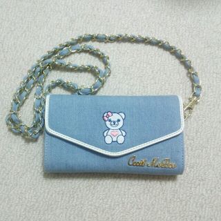 セシルマクビー(CECIL McBEE)のデニム ポーチ 財布 CECIL McB(財布)