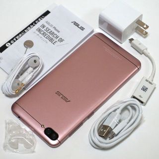 エイスース(ASUS)の超美品 SIMフリー ZenFone4 Max (ZC520KL) ローズピンク(スマートフォン本体)