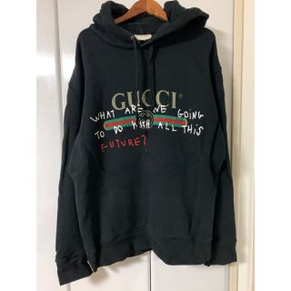 グッチ(Gucci)のバルク様専用GUCCIココ・キャピタン黒パーカー★ニットブルゾンスウェット(パーカー)