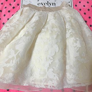 エブリン(evelyn)のevelynオーガンジースカート♡(その他)