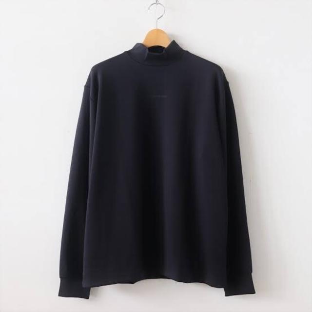 SUNSEA(サンシー)のstein OVER HIGH NECK LS BLACK メンズのトップス(Tシャツ/カットソー(七分/長袖))の商品写真