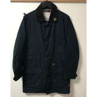 ダブルタップス(W)taps)のWTAPS SHOP COAT サイズS ダブルタップス NAVY 半額以下(ステンカラーコート)