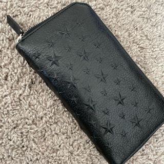 ジミーチュウ(JIMMY CHOO)の格安！JIMMYCHOOエンボススタッズ長財布(長財布)