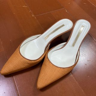 アパルトモンドゥーズィエムクラス(L'Appartement DEUXIEME CLASSE)のBALDAN バルダン パンプス 36 最終値下げ　夏　茶系(ミュール)