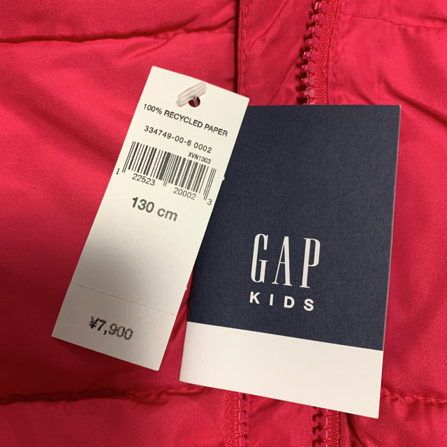 GAP(ギャップ)のGAP キッズ　コート　ピンク　130cm キッズ/ベビー/マタニティのキッズ服女の子用(90cm~)(コート)の商品写真