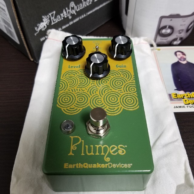 EarthQuaker Devices　Plumes 【美品】