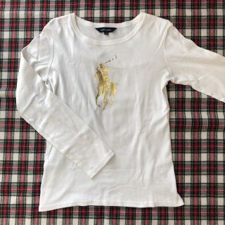 ラルフローレン(Ralph Lauren)のラルフローレン 160cm 白Tシャツ(Tシャツ/カットソー)