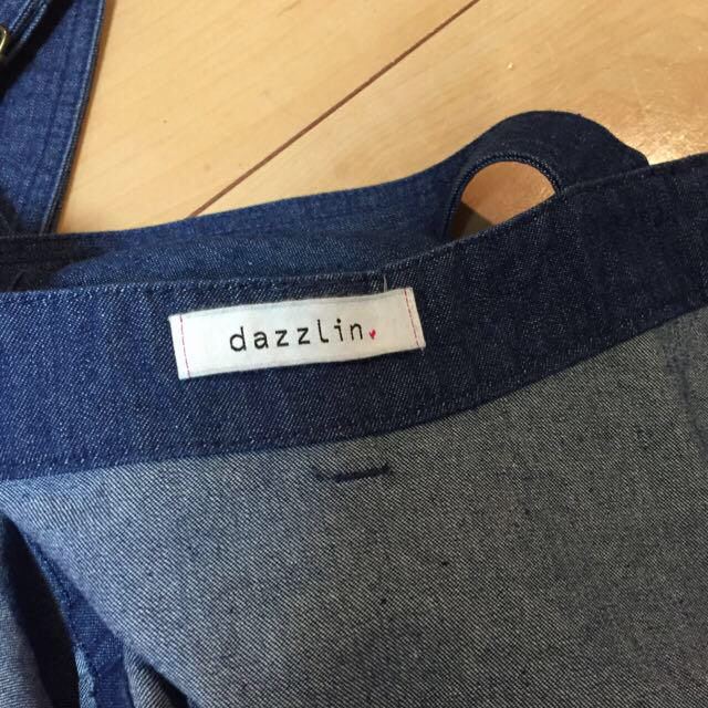 dazzlin(ダズリン)の【値下げ】オーバーオールミニスカート レディースのワンピース(ミニワンピース)の商品写真