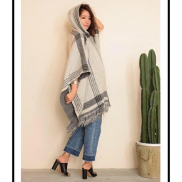 TODAYFUL - TODAYFUL リバーシブルチェックポンチョ 羽織 羽織り 秋冬