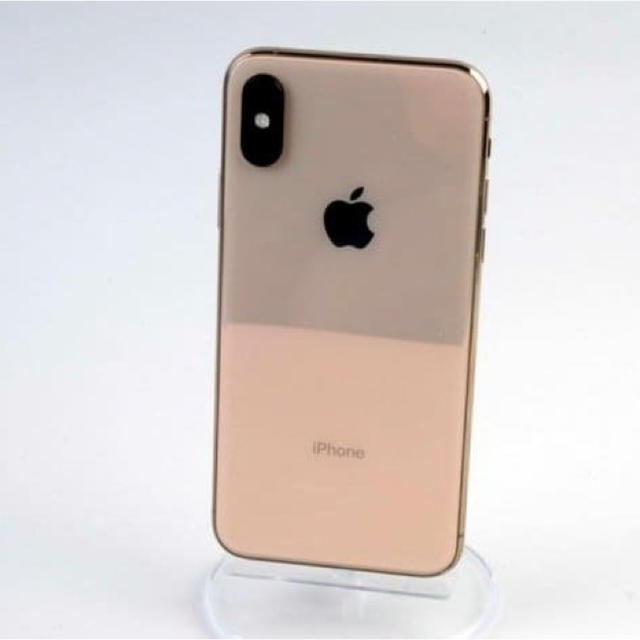 現品限り一斉値下げ！ Apple - iPhone XS gold 64GB スマートフォン