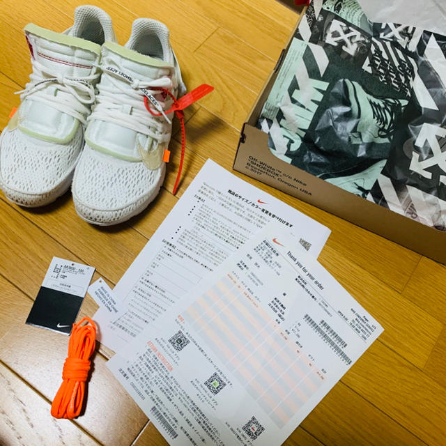 NIKE(ナイキ)のoff white × nike air presto 28cm ホワイト メンズの靴/シューズ(スニーカー)の商品写真