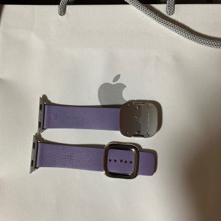 アップルウォッチ(Apple Watch)のApple純正　AppleWatch38mm&40mm用　モダンバックル(ラバーベルト)