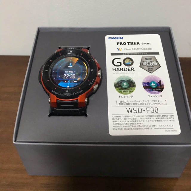 CASIO(カシオ)のPRO TREK smart WSD-f30 プロトレックスマート メンズの時計(腕時計(デジタル))の商品写真