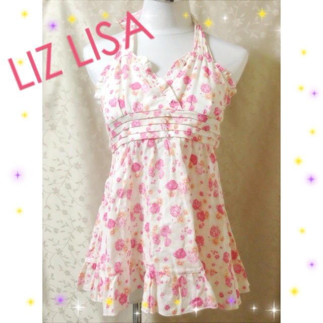 LIZ LISA(リズリサ)のLIZ LISA★花柄ホルターネック レディースのトップス(ホルターネック)の商品写真