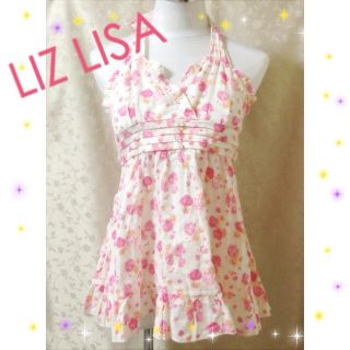 リズリサ(LIZ LISA)のLIZ LISA★花柄ホルターネック(ホルターネック)