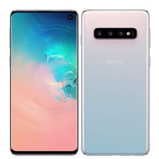 ギャラクシー(Galaxy)のgalaxy s10 シムフリー　新品未使用　プリズムホワイト　シムロック解除済(スマートフォン本体)