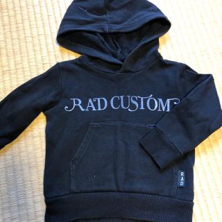 ラッドカスタム(RAD CUSTOM)のRADCUSTOM  黒パーカー(Tシャツ/カットソー)