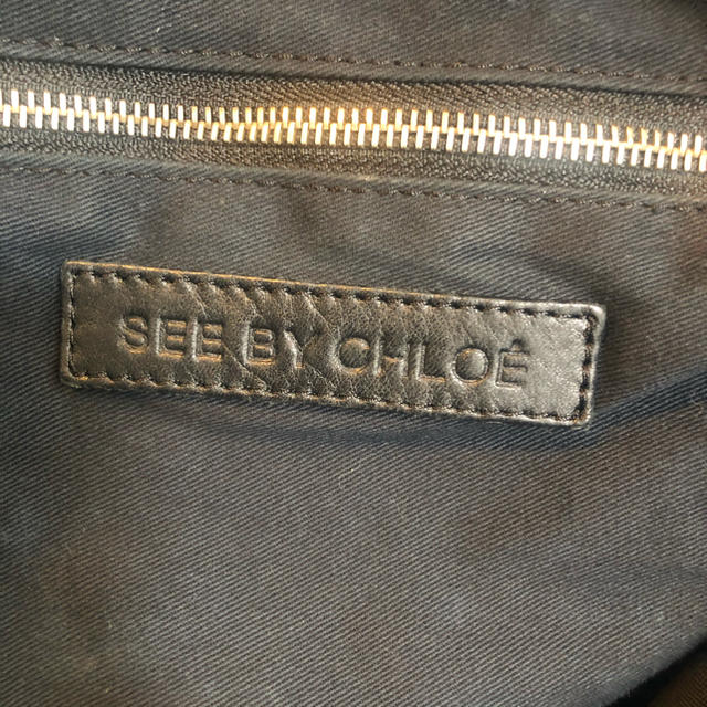 SEE BY CHLOE(シーバイクロエ)のSEE BY CHLOE レザーバック レディースのバッグ(トートバッグ)の商品写真