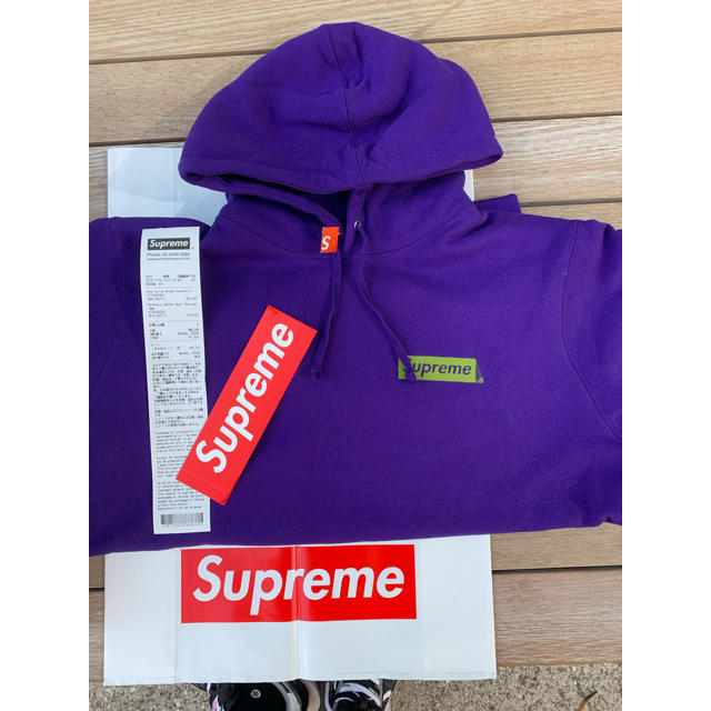 【同梱不可】 Stop Supreme - Supreme Crying 紫L Sweatshirt Hooded パーカー