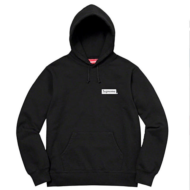 Supreme(シュプリーム)のSupreme  Stop Crying Hooded  Black  Sサイズ メンズのトップス(パーカー)の商品写真