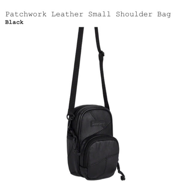 Patchwork Leather Small Shoulder Bagメンズ