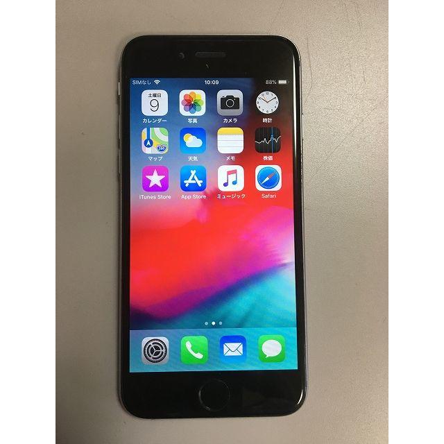 美品 iPhone6 64GB シルバー Auスマートフォン本体