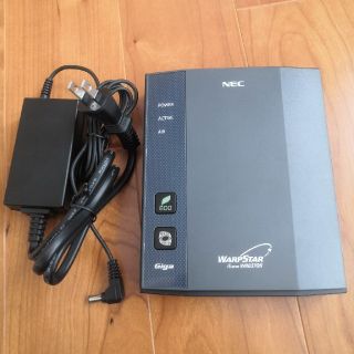 エヌイーシー(NEC)のWi-Fi無線LANルーター   NEC AtermWR8370N(PC周辺機器)