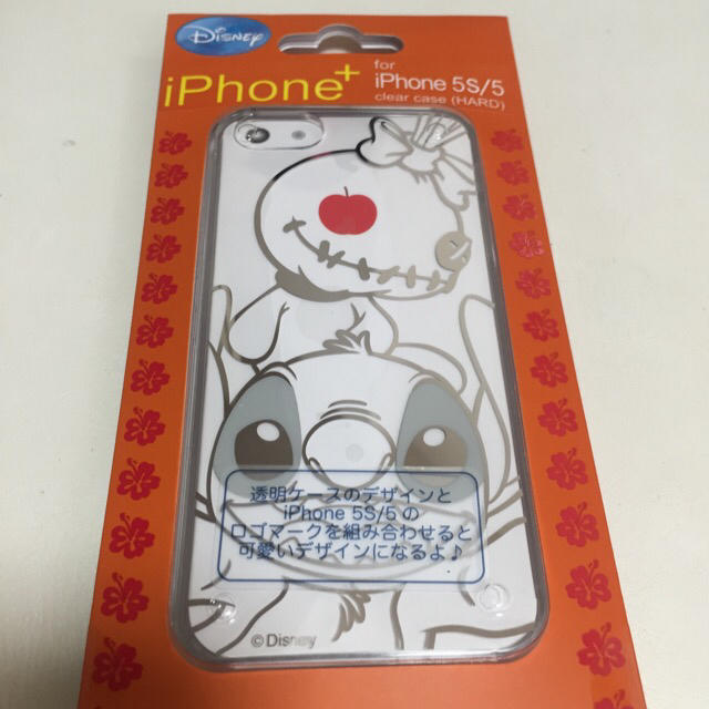 Disney(ディズニー)のiPhone5S/スティッチver スマホ/家電/カメラのスマホアクセサリー(モバイルケース/カバー)の商品写真