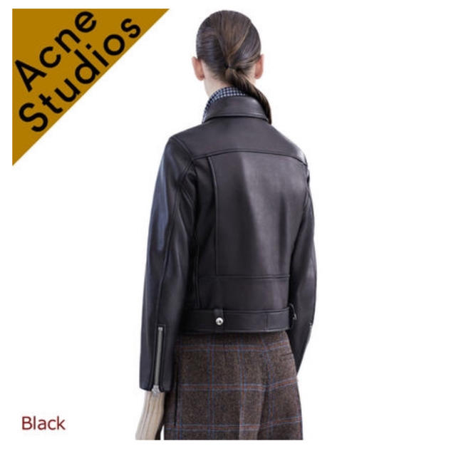 ◆Acne*Mockナッパレザーライダースジャケット 2015Pre-Fall