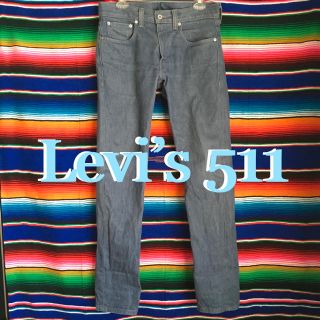 リーバイス(Levi's)のLevisリーバイス511スキニー デニムUS限定日本未入荷RIGIDブルー３２(デニム/ジーンズ)