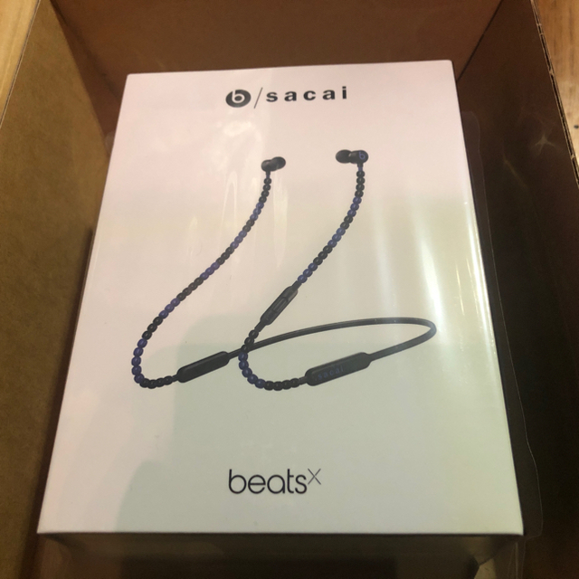 ヘッドフォン/イヤフォン送込み　Beats X sacai Special Edition ブラック