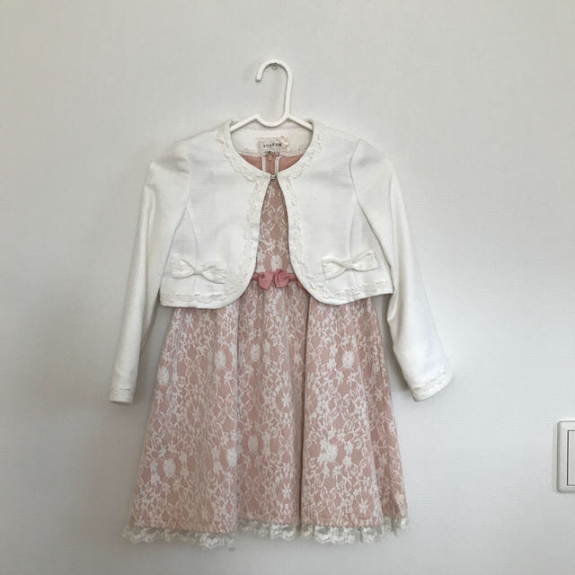 anyFAM(エニィファム)のany FAM 入学式 120 ２点セット キッズ/ベビー/マタニティのキッズ服女の子用(90cm~)(ドレス/フォーマル)の商品写真