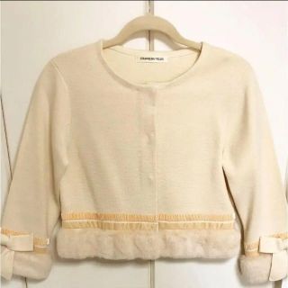 エムズグレイシー(M'S GRACY)の極美品　ストロベリーフィールズ　厚手ボレロ♡(ボレロ)