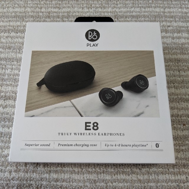 Bang&Olufsen E8 ブラック ワイヤレスイヤホン